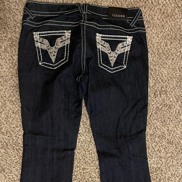 VIGOSS FLARE THE CHELSEA FIT Jeans (SIZE 13/14) - Picture 2 of 6